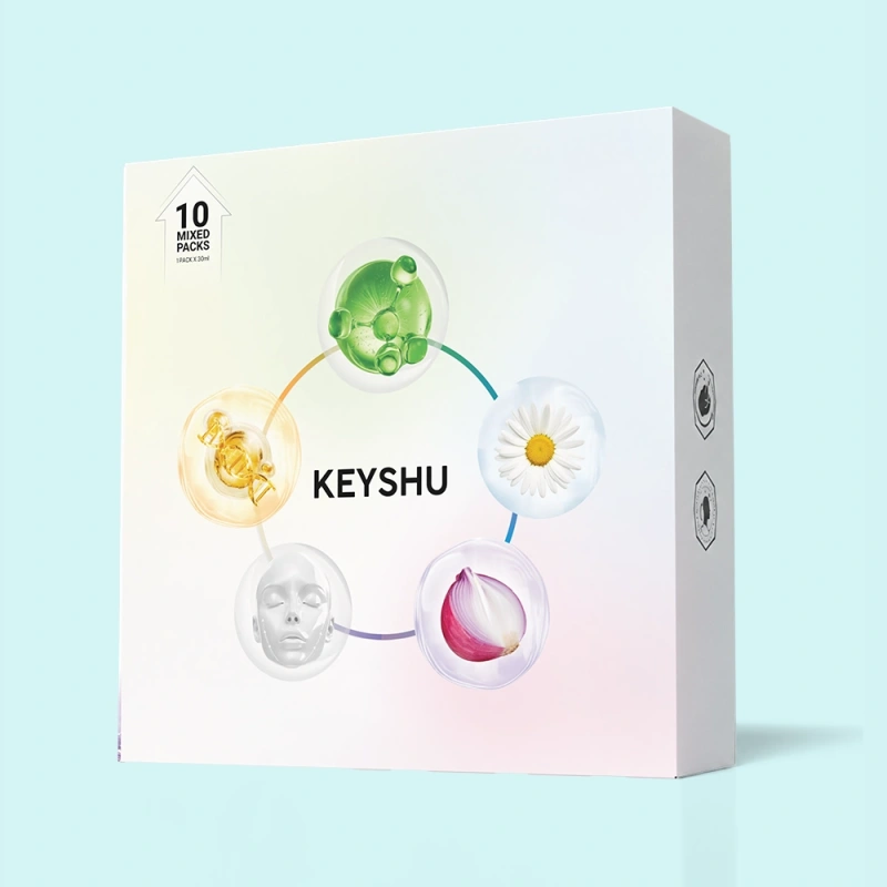 MIX Mask Box 10 Sheets 30ML | Hydrating, Softening, Helps Prevent Aging - Gift