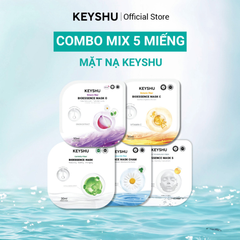 Combo 5 pcs Mix mask